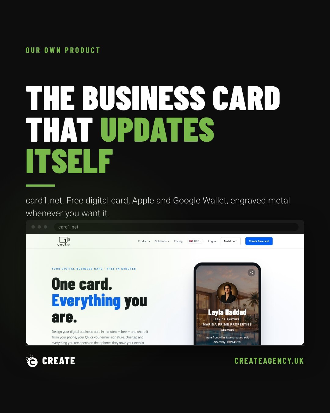 Card1 Update: Digital Business Cards Built for UK Firms
