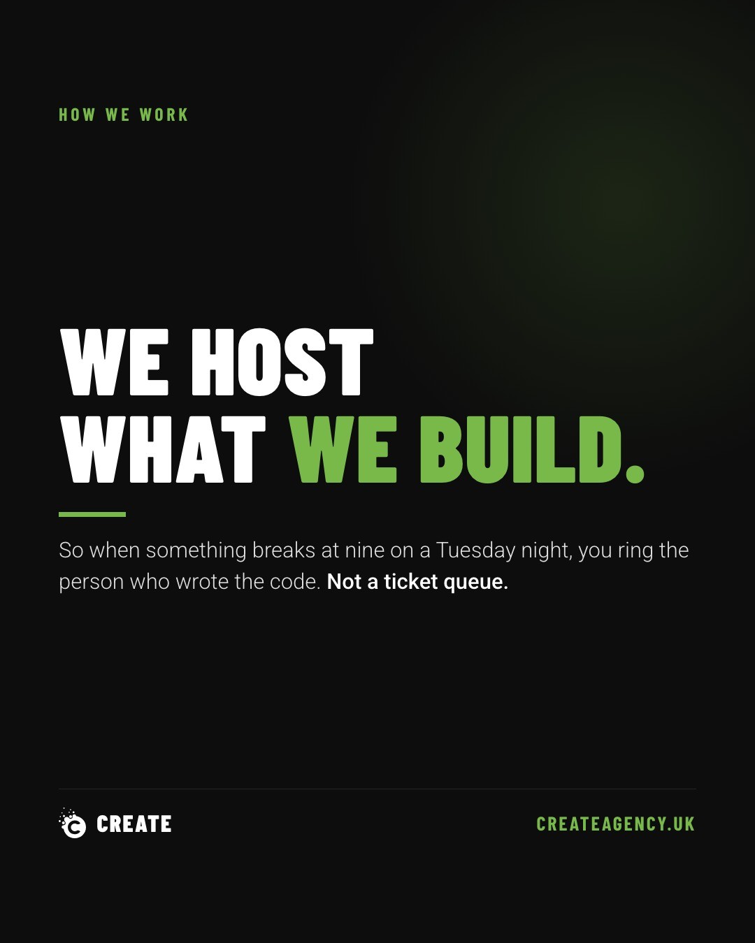 Why We Keep Hold of the Websites We Build