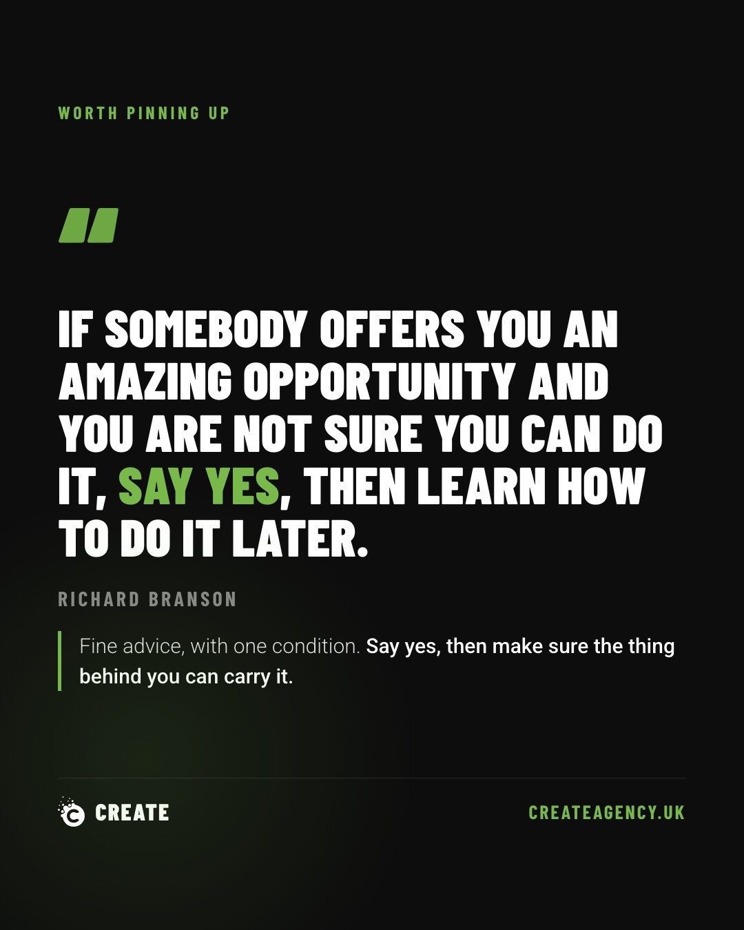 Say Yes to Opportunity: Does Your Business Have the Machinery?